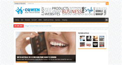 Desktop Screenshot of cqwen.com