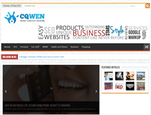 Tablet Screenshot of cqwen.com